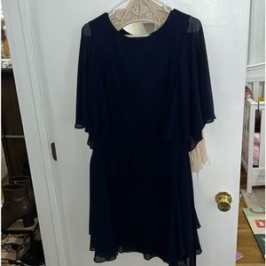 Navy blue dress